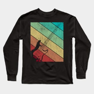 Vintage Electric Guitars Long Sleeve T-Shirt